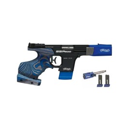 Pistola Walther GSP500 Cal.32 + Kit conversión Cal.22lr