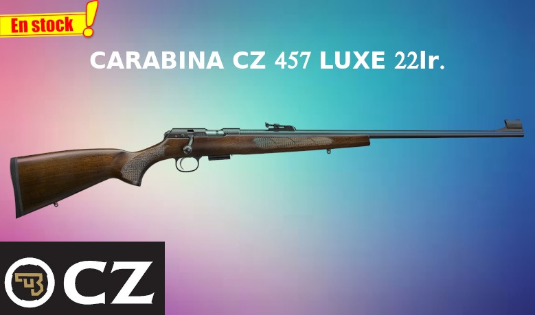 Carabina CZ 457 Luxe 22lr.