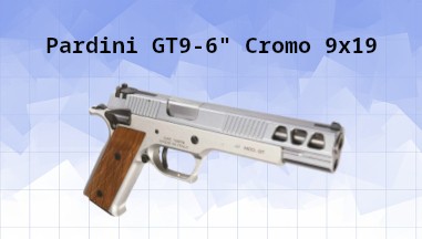  Pardini GT9-6" Cromo 9x19